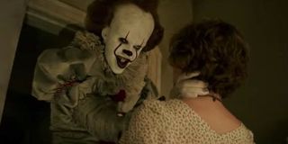 Pennywise grabbing Beverly in IT