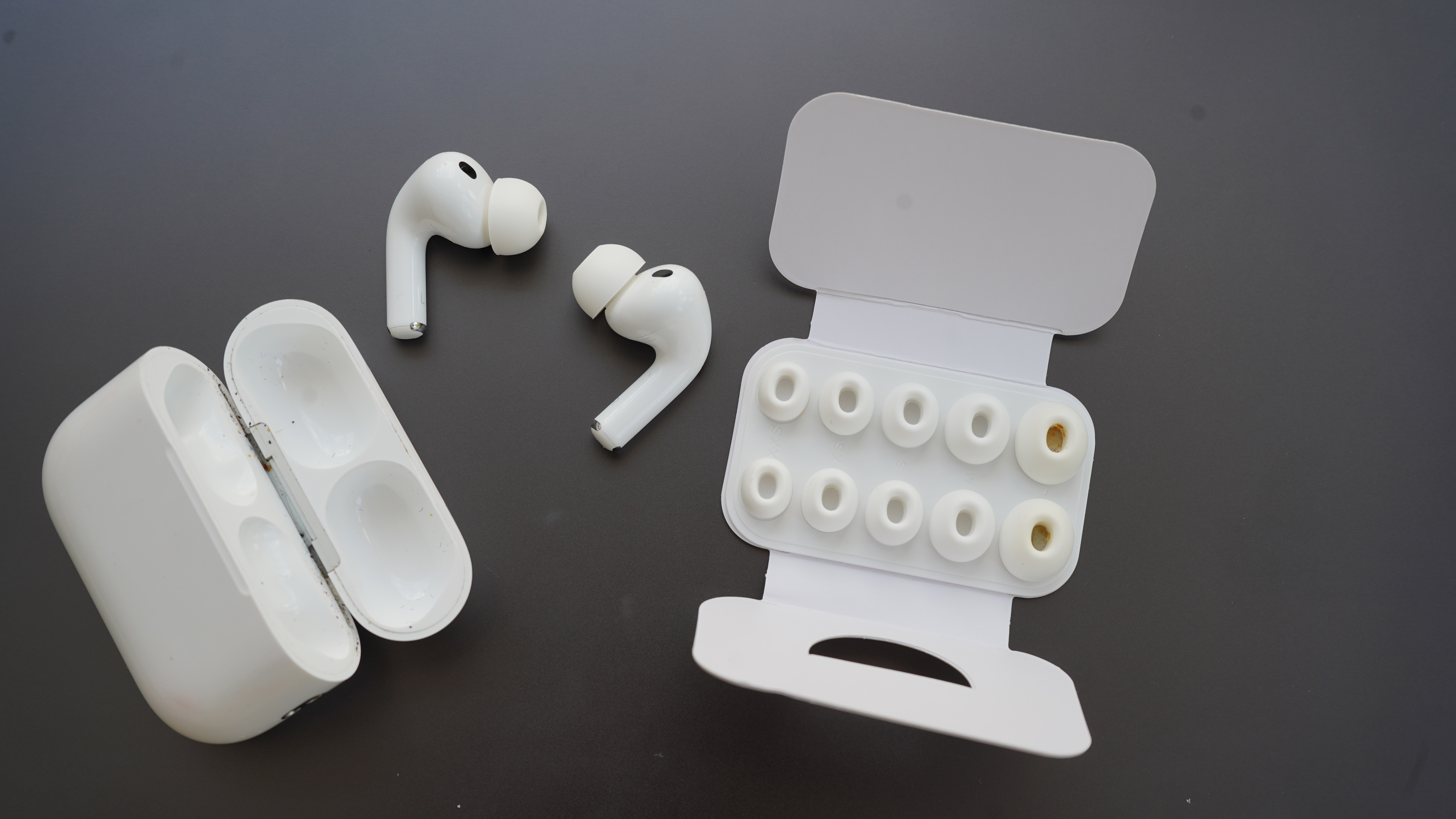 AirPods Pro with set of replacement tips