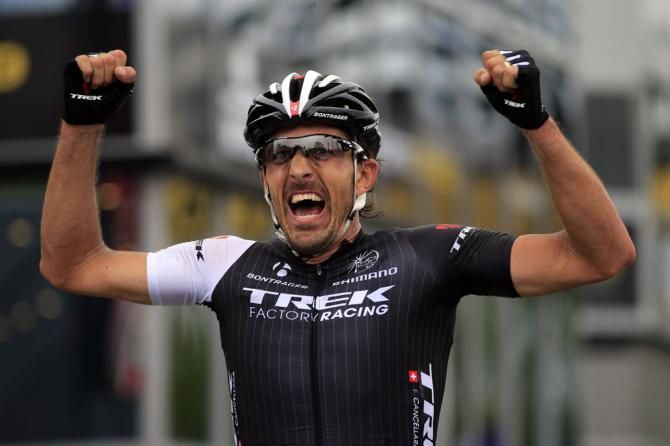 Fabian Cancellara (Trek Factory Racing) wins the 2014 Tour of Flanders