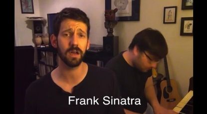 Musician tackles original song while impersonating 29 celebrities