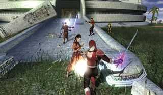 A screenshot from the Star Wars game Knights of the Old Republic