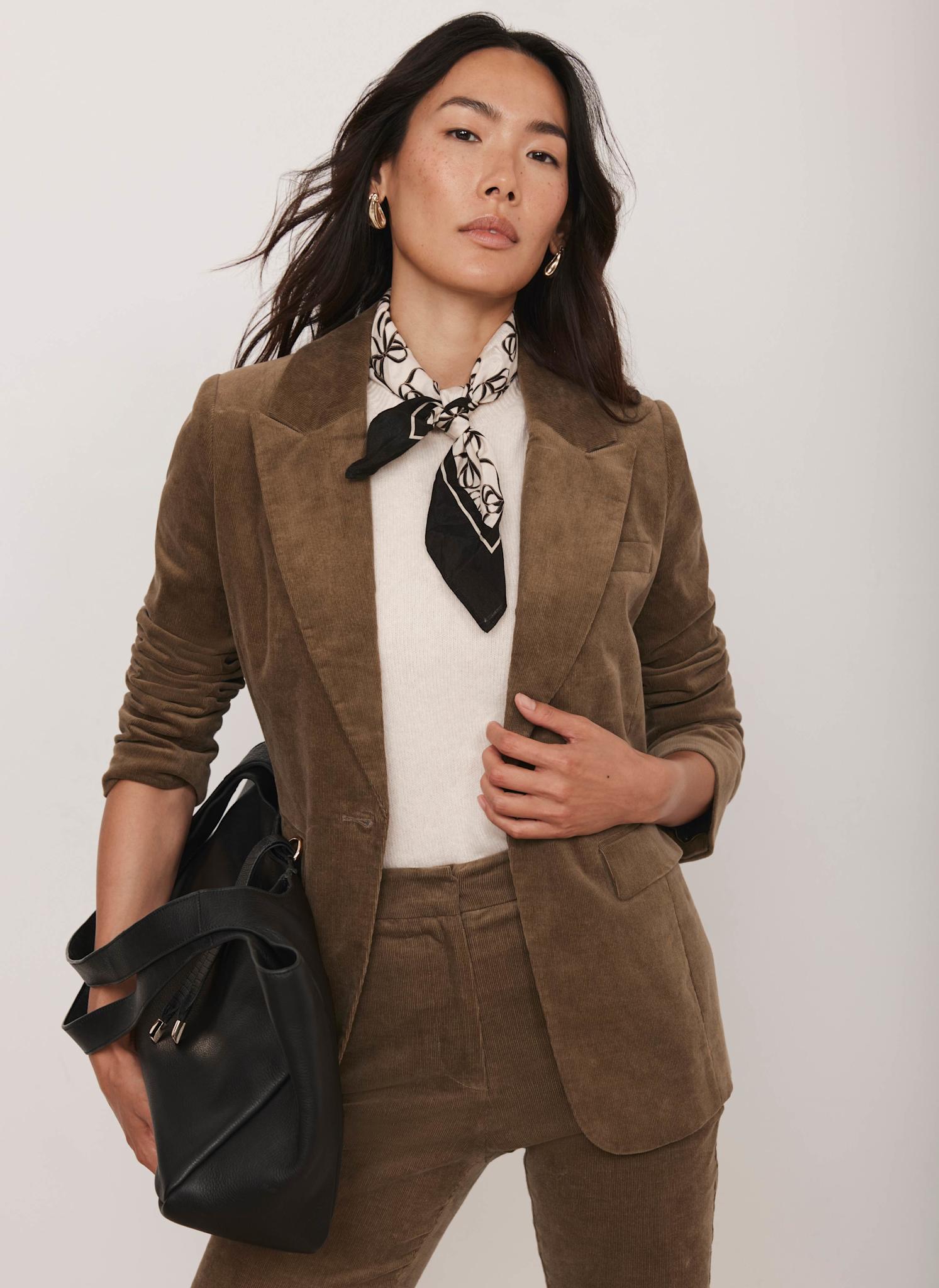 Brown Corduroy Blazer