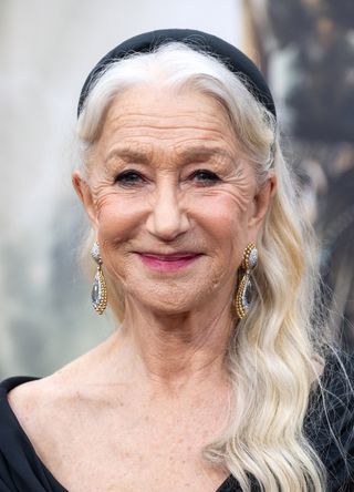 Helen Mirren attends the Los Angeles Premiere of Warner Bros.' "Shazam! Fury Of The Gods" at the Regency Village Theatre on March 14, 2023 in Los Angeles, California