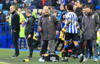 Carlos Corberan, right, is expected to become Huddersfield's new manager