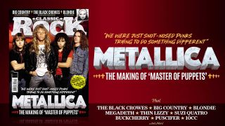 The cover of Classic Rock 351, featuring Metallica