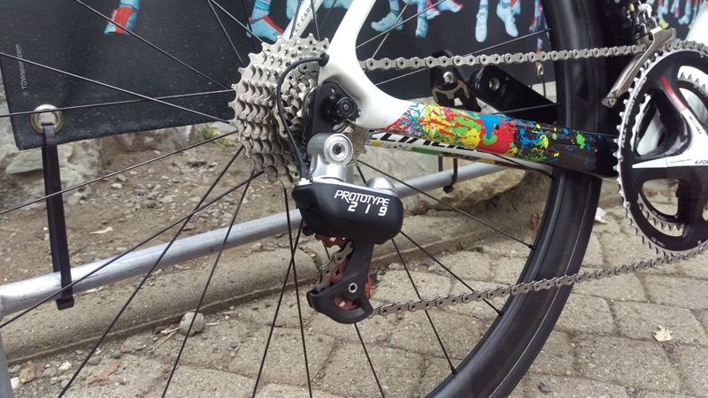 The FSA rear derailleur.