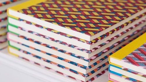 a4 size colourful cover notebook