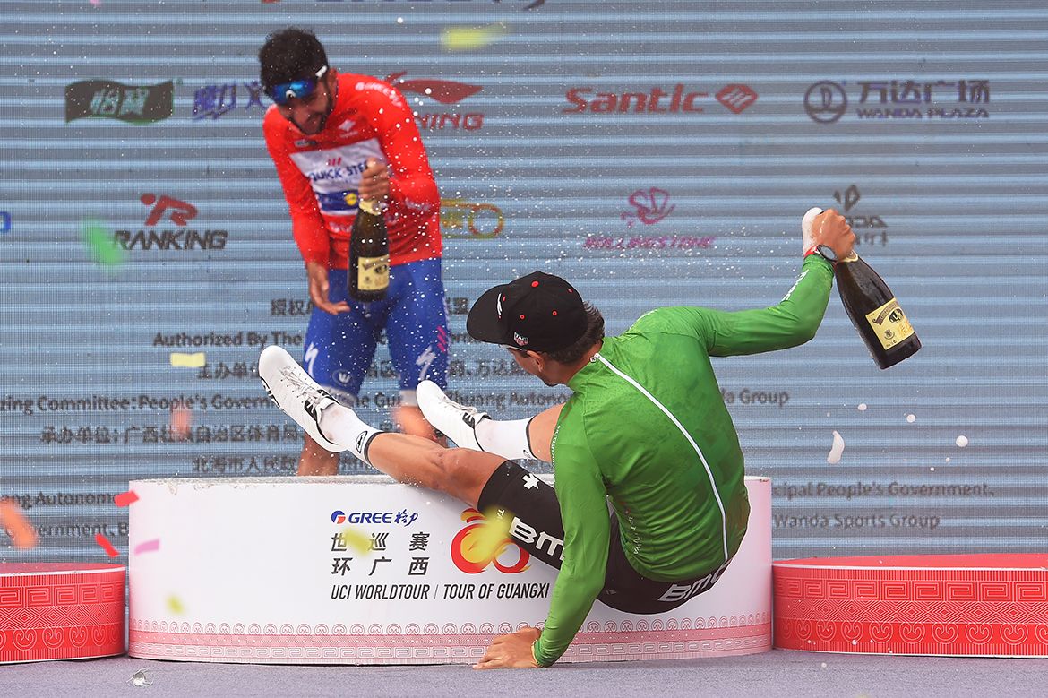 Down he goes