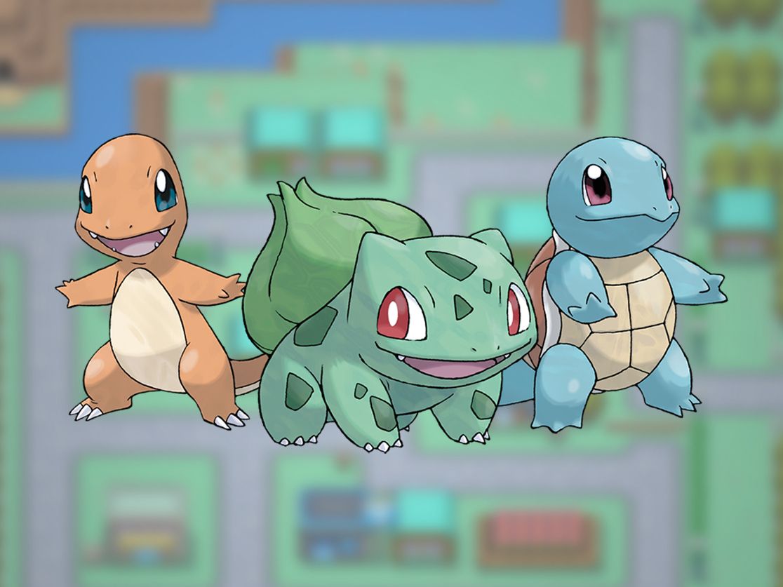 Pokemon Gen 1 Starters