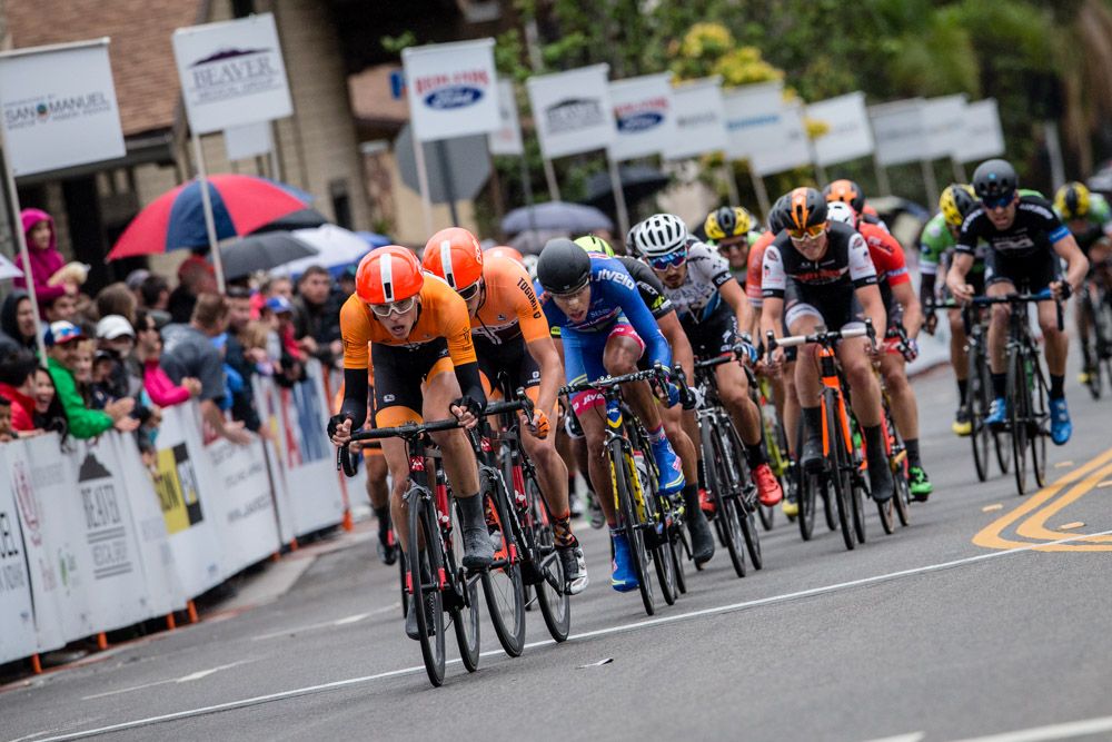 Silber comes to the front going into the final lap