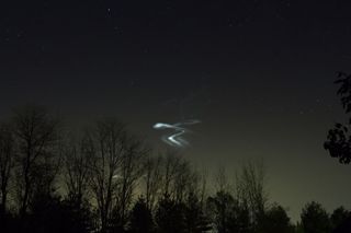 ATREX Mission Clouds seen from Virginia