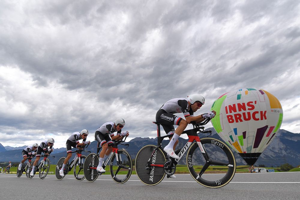 Chad Haga and Team Sunweb ride to second place in the 2018 UCI Road World Championships time trial