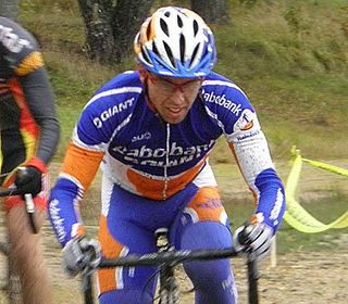 Emil Lindgren (Rabobank-Giant) on his way to winning the 2010 Swedish 'cross national championship