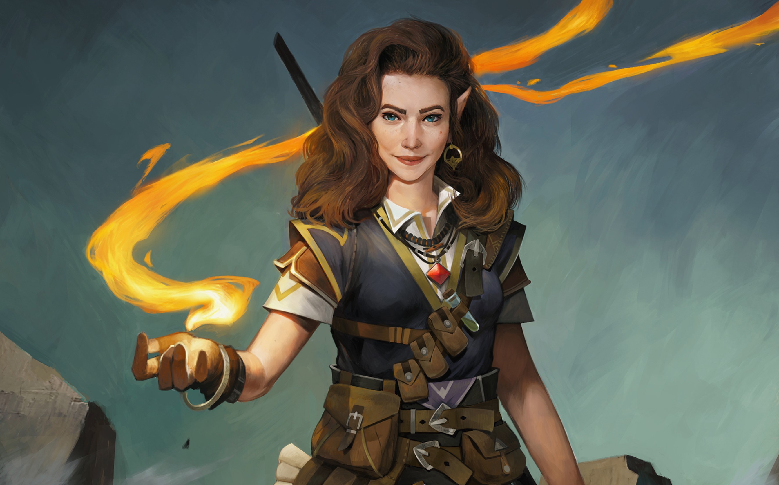  Pathfinder Battles—Kingmaker: Valerie, Human Fighter