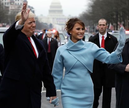 Melania Trump becomes first lady