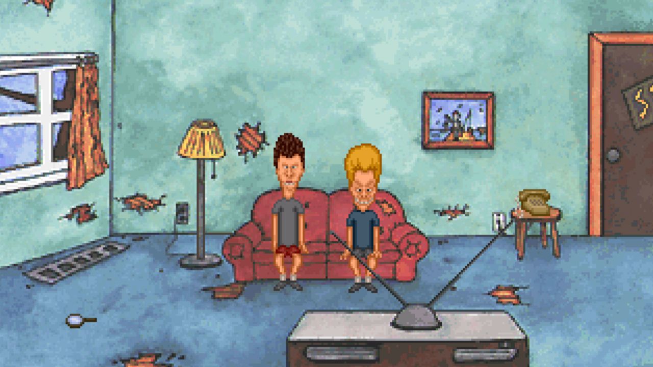 Revisiting Beavis and Butt-head's forgotten point-and-click