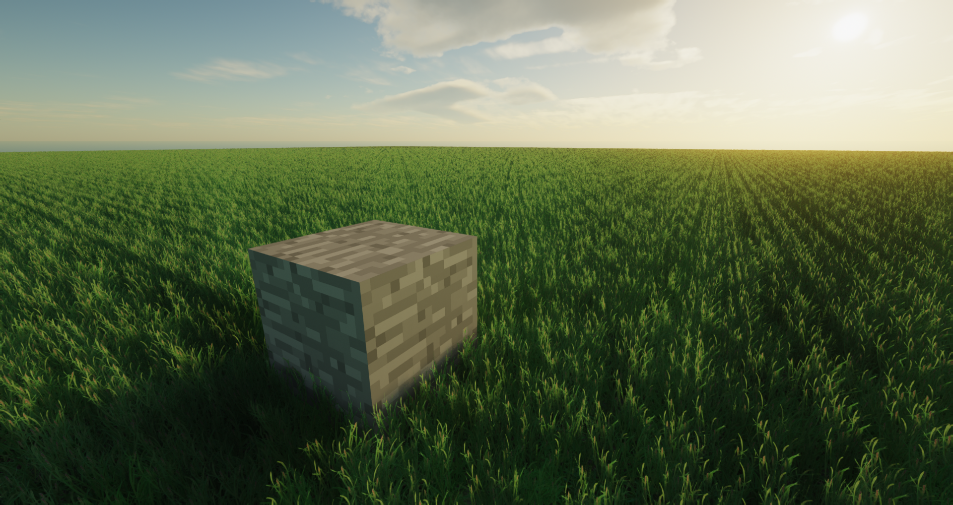 Grass Block: Trimmed Minecraft Texture Pack