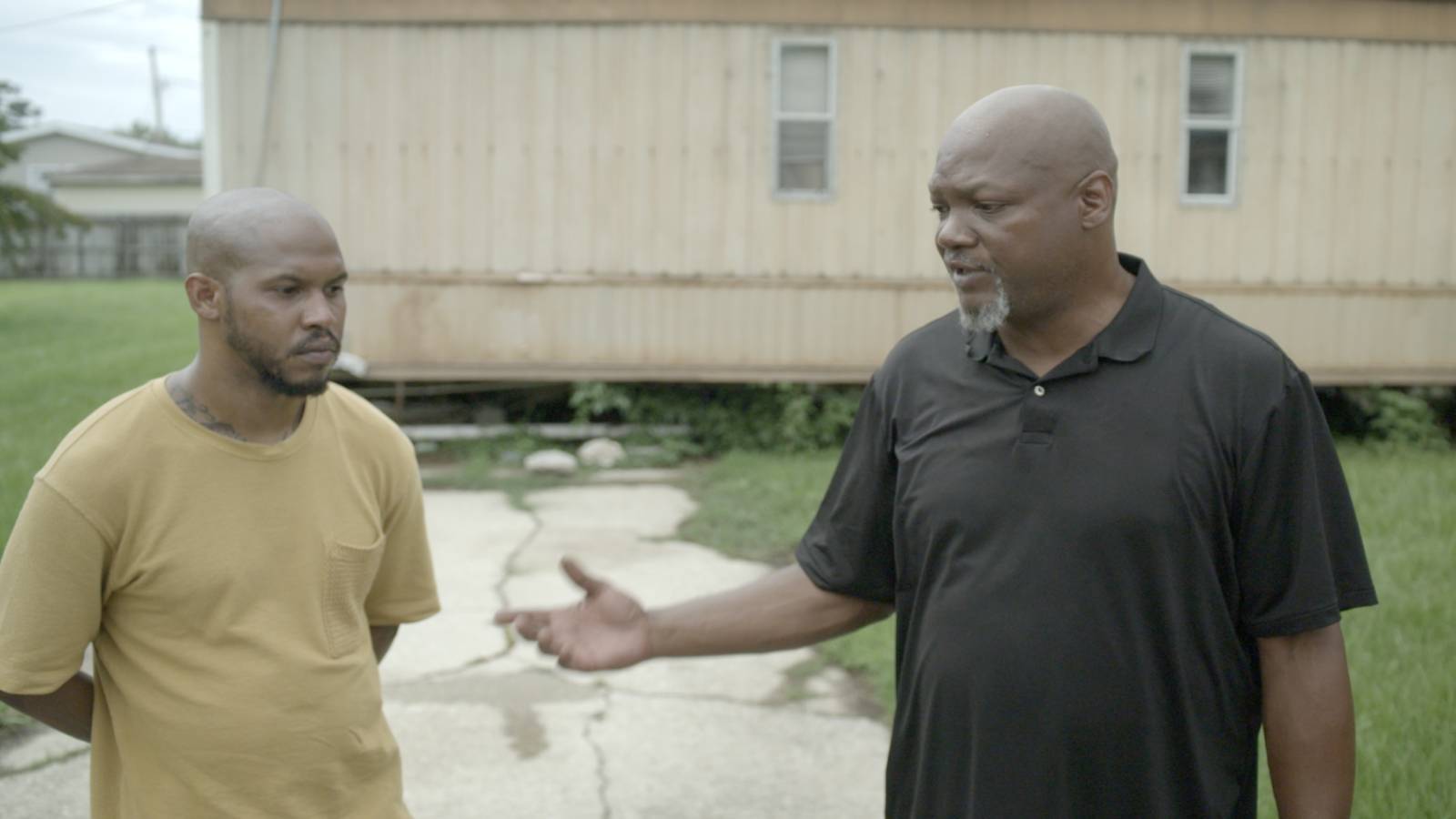 Shelton Alexander Jr. and Shelton "Shakespear" Alexander interviewed in Katrina: Come Hell and High Water on Netflix.