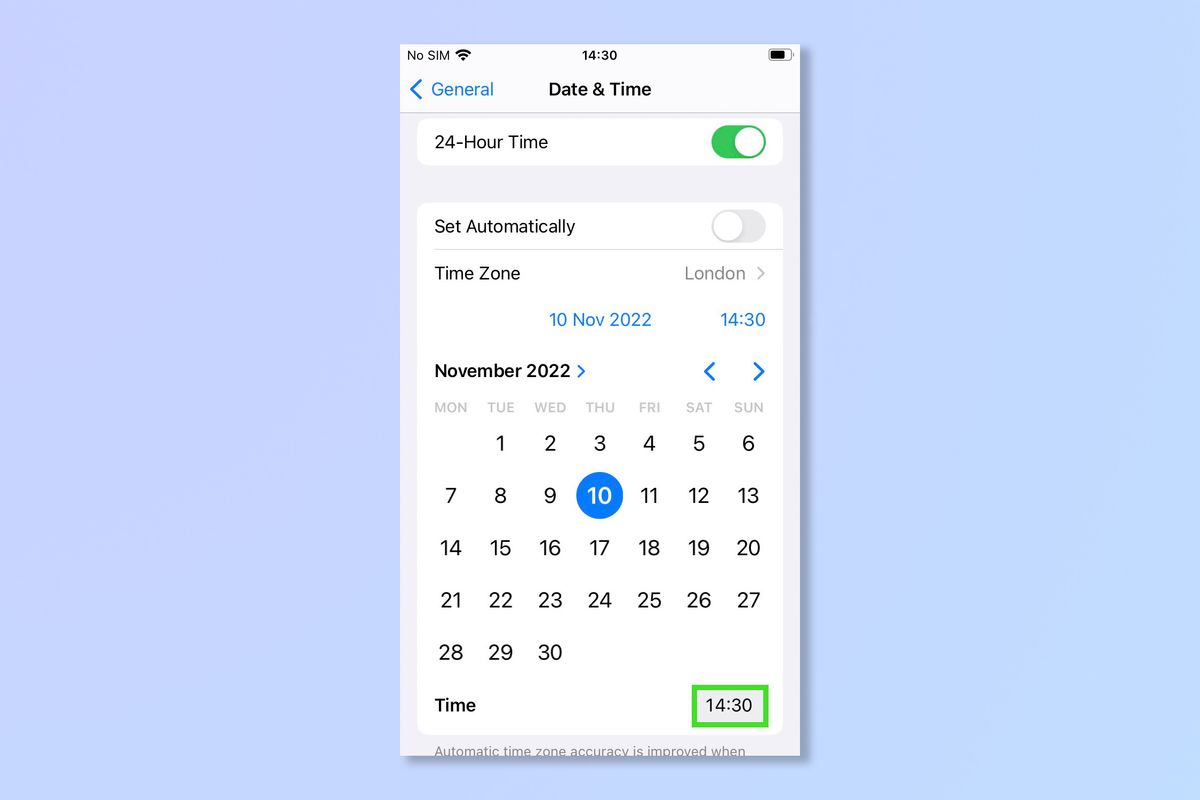 How to change the time on iPhone Tom's Guide