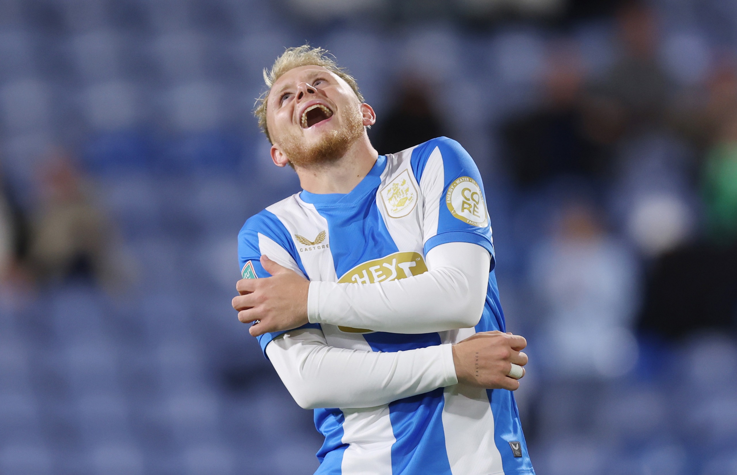 Huddersfield Town striker Joe Taylor