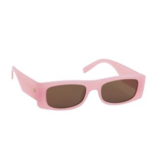 le specs pastel pink sunglasses