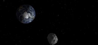 Small Near-Earth Asteroid: Artist's Illustration
