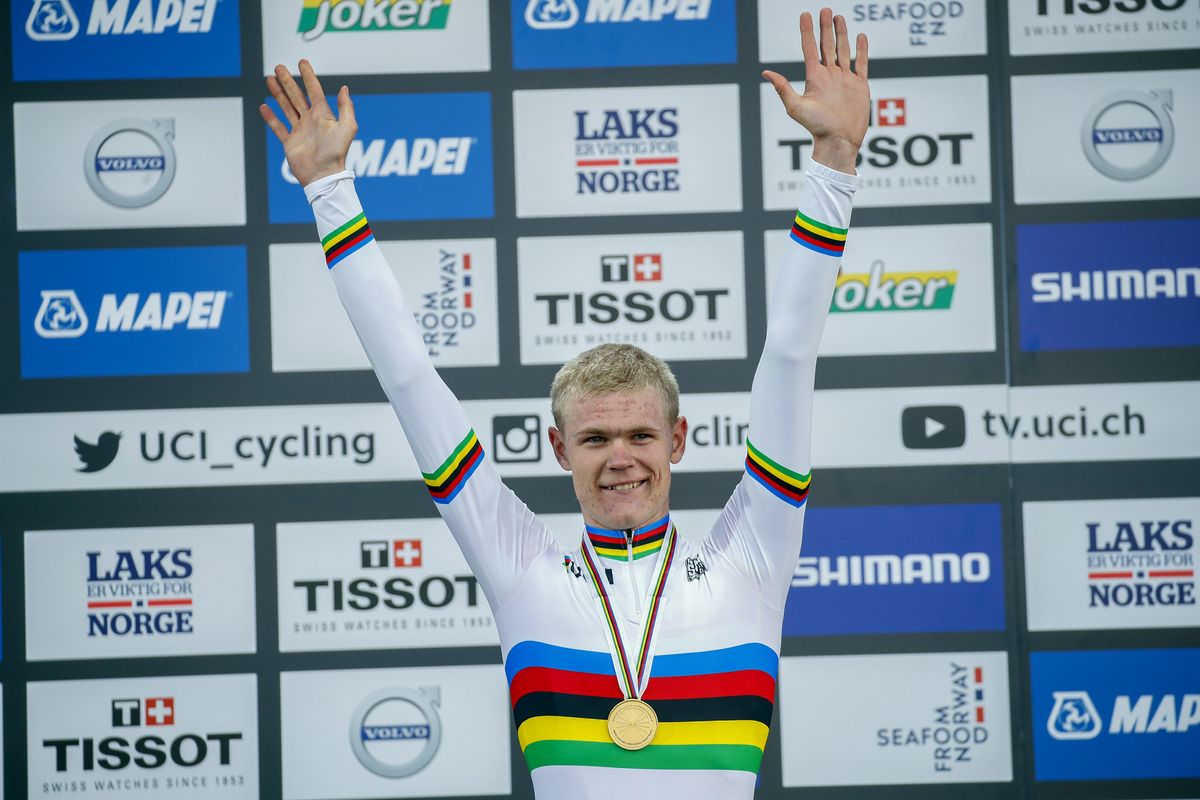 Junior world champion Julius Johansen (Denmark)