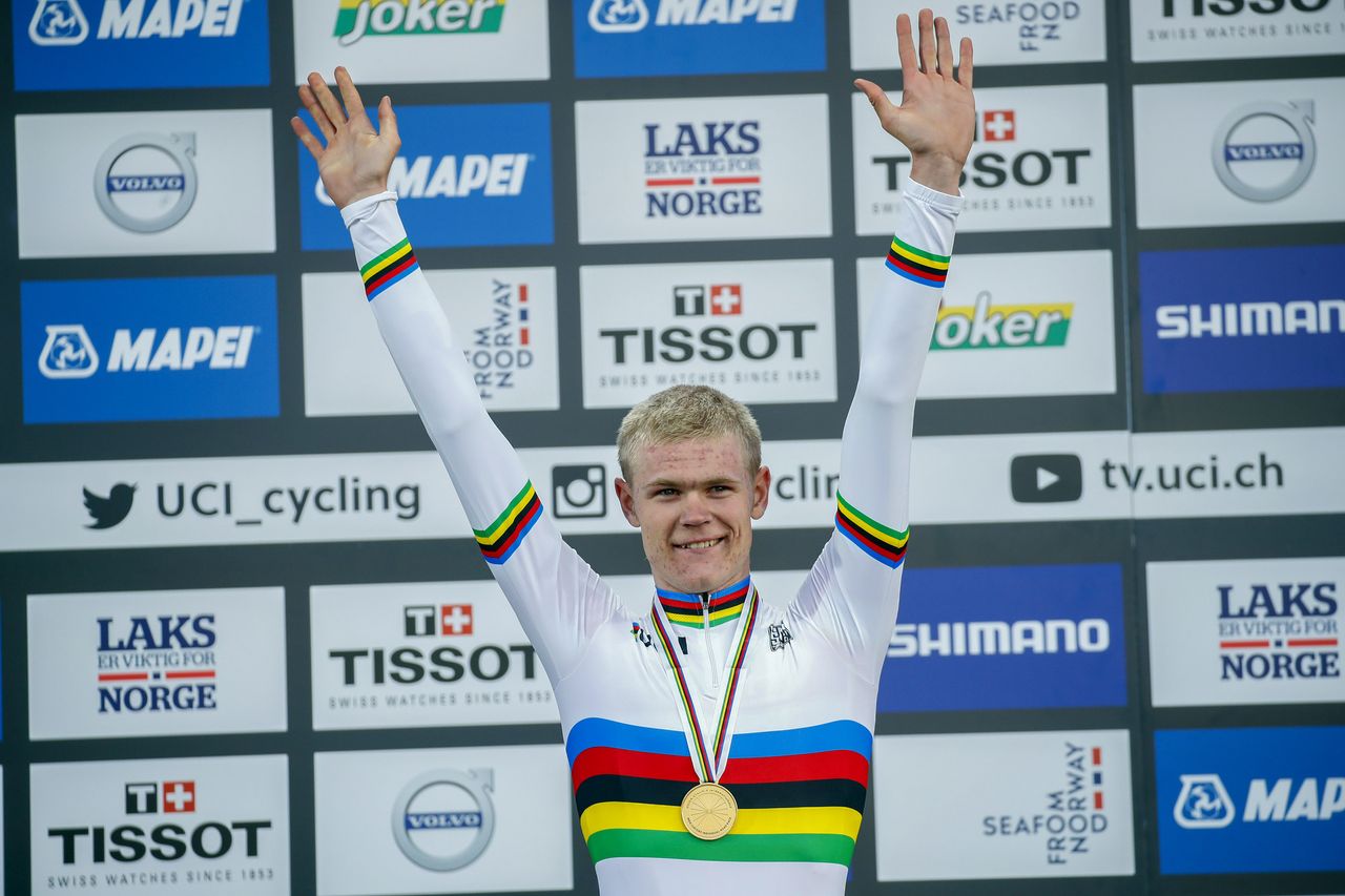 Junior world champion Julius Johansen (Denmark)