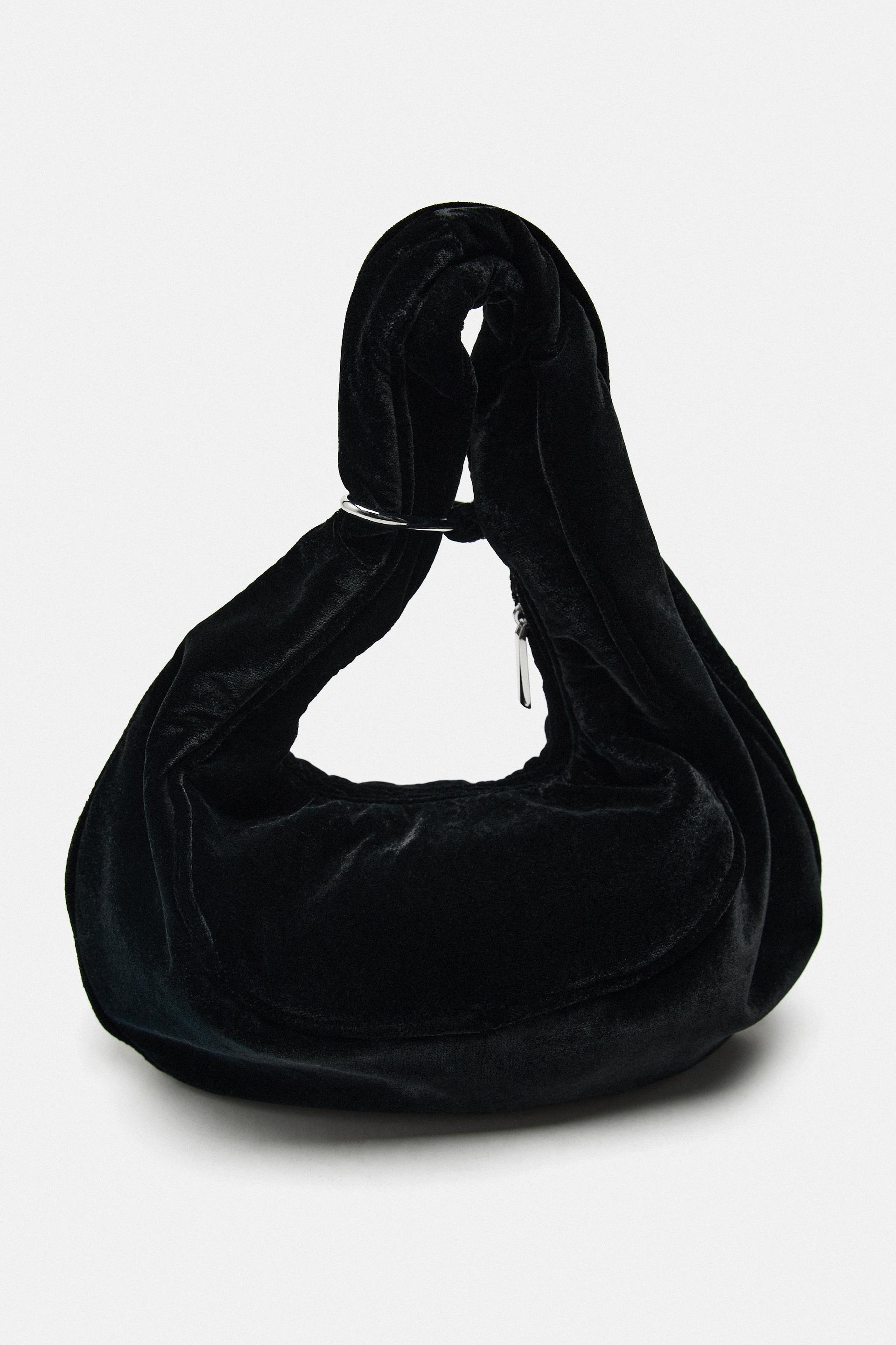 Velvet Bucket Bag