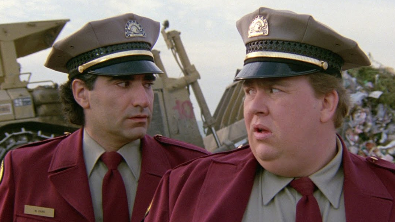 Eugene Levy and John Candy in Armed and Dangerous