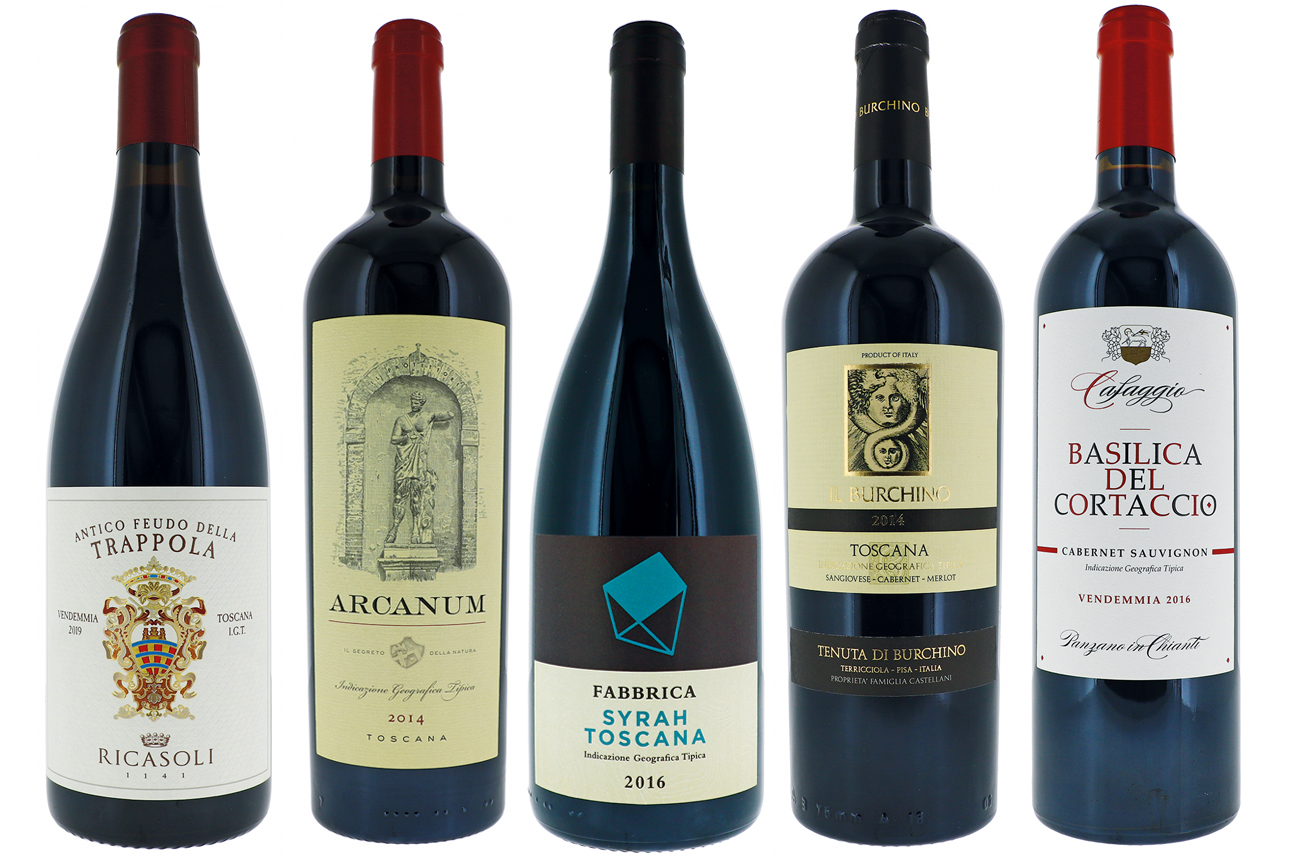 Tuscan IGT wines