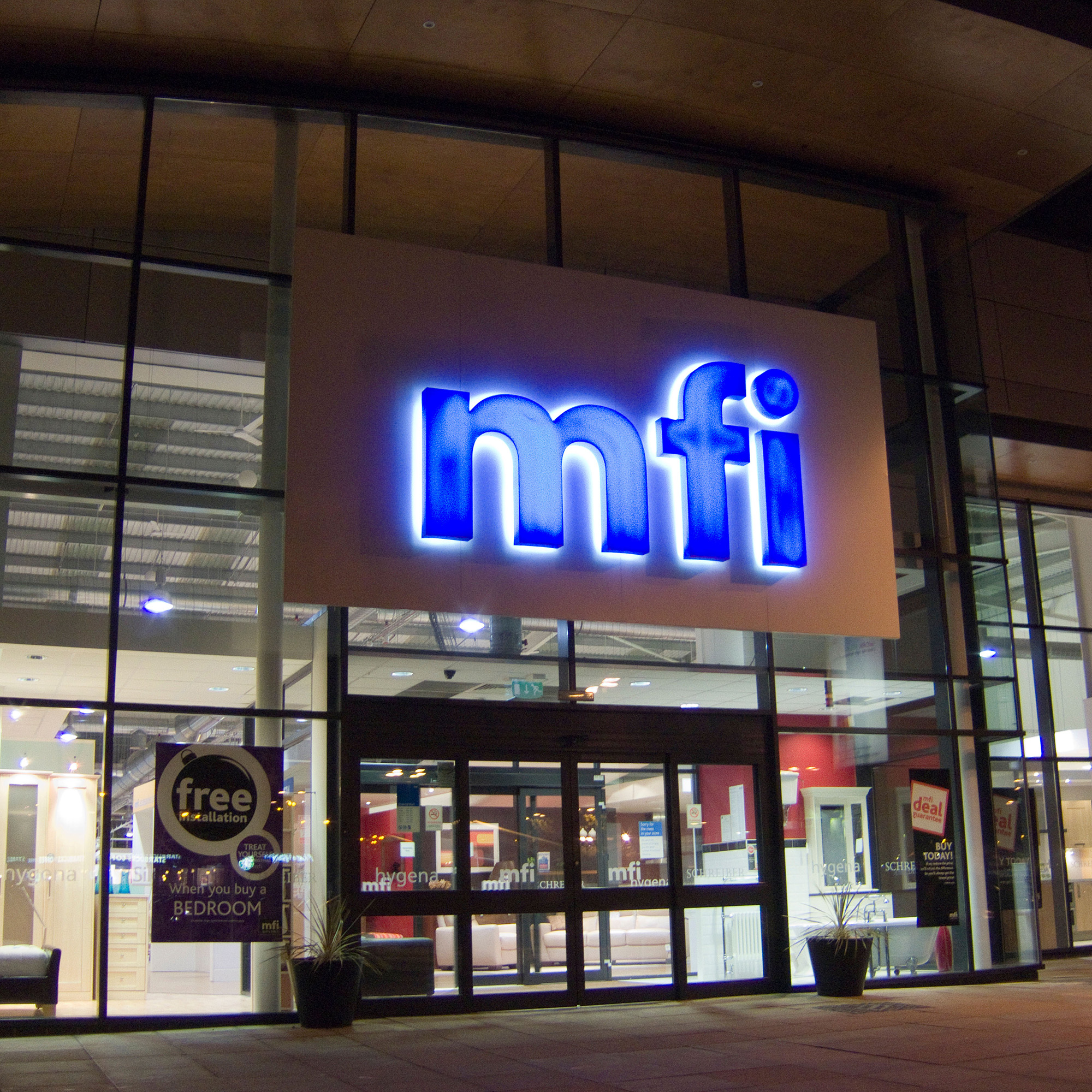MFI store on retail park