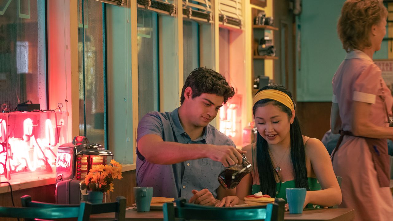 to all the boys ive loved before 3 noah centineo as peter kavinsky, lana condor as lara jean covey, in to all the boys ive loved before 3 cr katie yu netflix © 2020