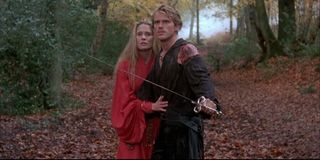 Carey Elwes and Robin Wright in The Princess Bride