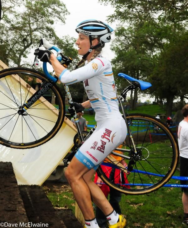 Mo Bruno-Roy (Bob&rsquo;s Red Mill-Seven) racing in the top ten