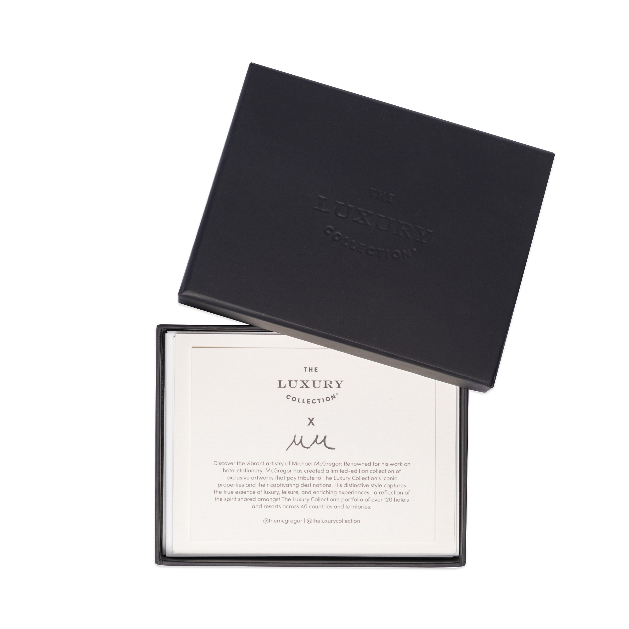 michael mcgregor the luxury collection collaboration