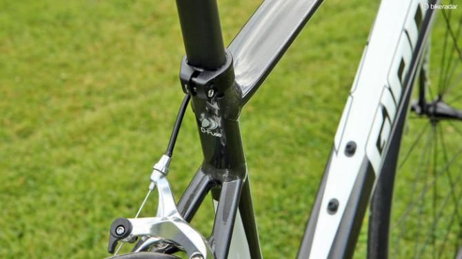 The D-Fuse seatpost shape may very well improve ride comfort but it does mean that you're likely stuck with Giant seatposts for the life of the bike