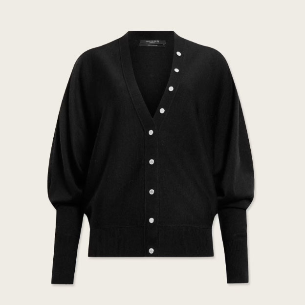 All Saints black cardigan