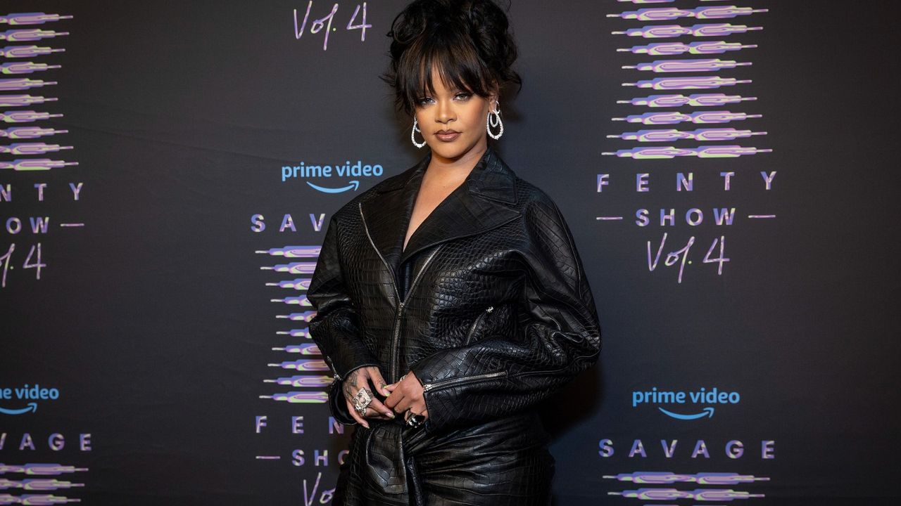 Rihanna at the Savage x Fenty Premiere