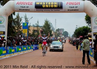 Guy Smet captures stage 5 in Butare.