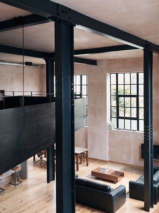 Mezzanine floor is intended as a relaxed living area