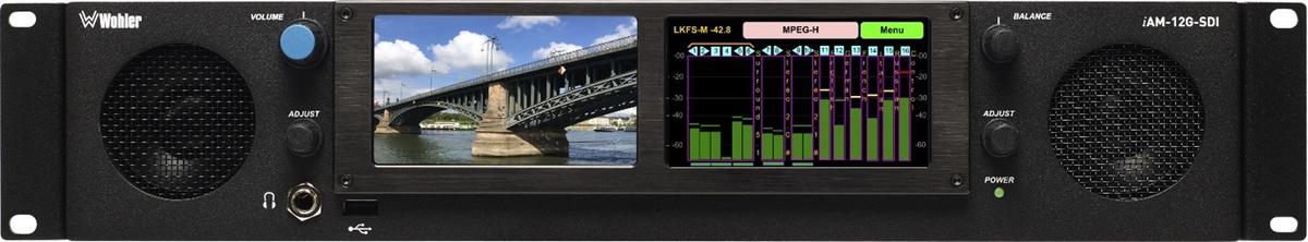 Wohler iAM-12G-SDI 4K Monitor