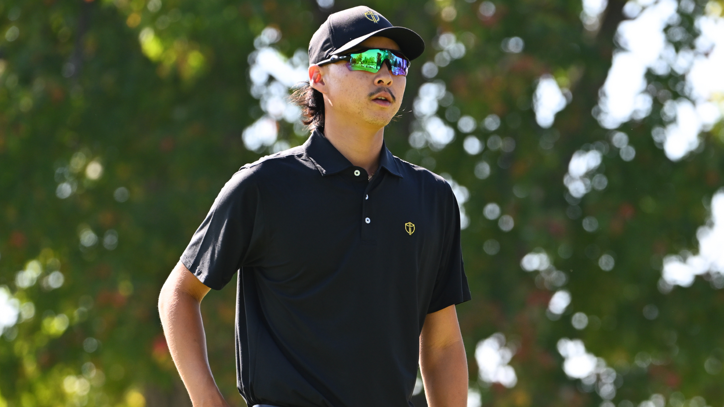 Min Woo Lee during the Presidents Cup