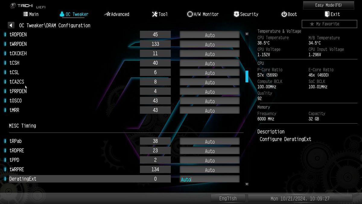 ASRock Z890 Taichi Lite
