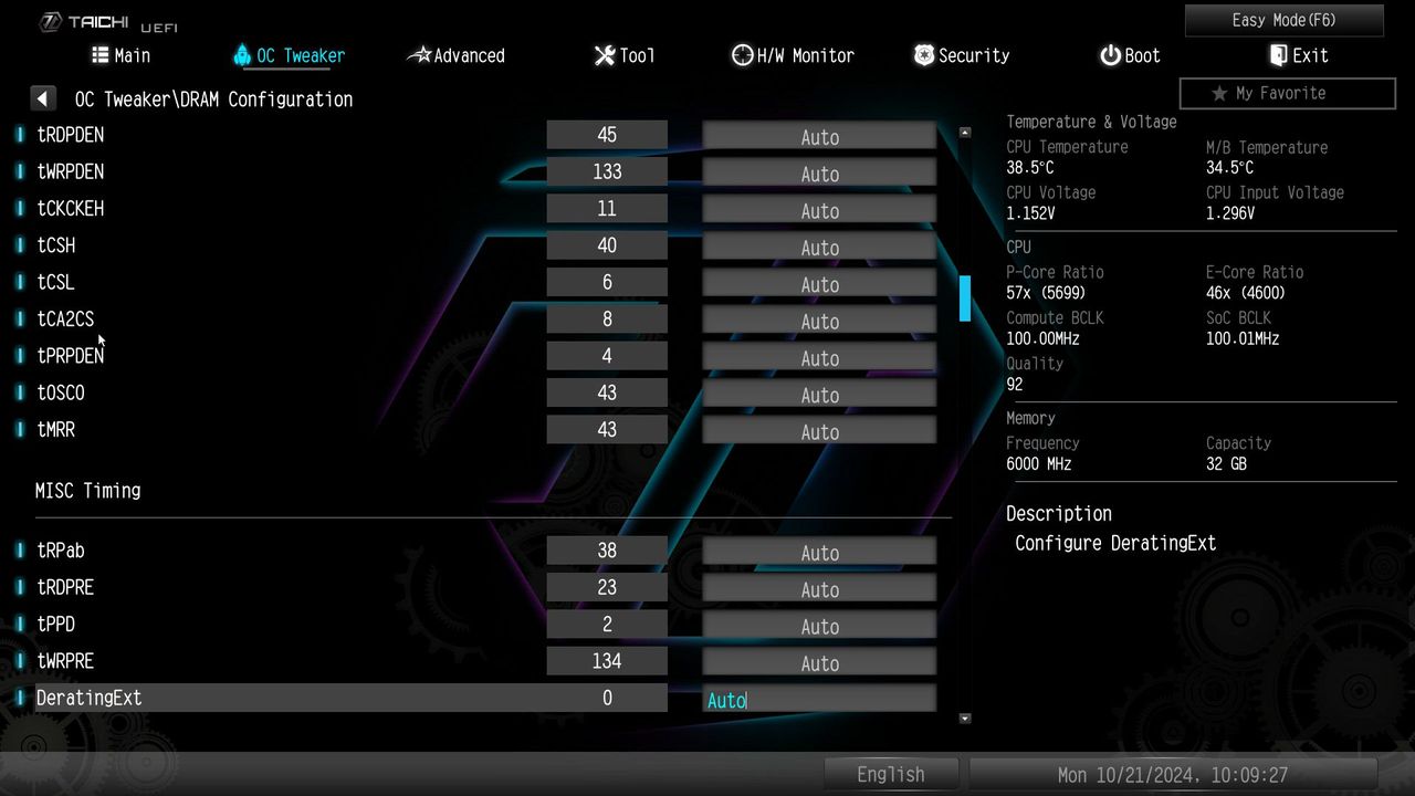 ASRock Z890 Taichi Lite