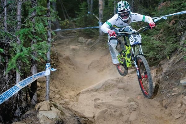 Downhill Under 23 World Champion Troy Brosnan (Specialized)
