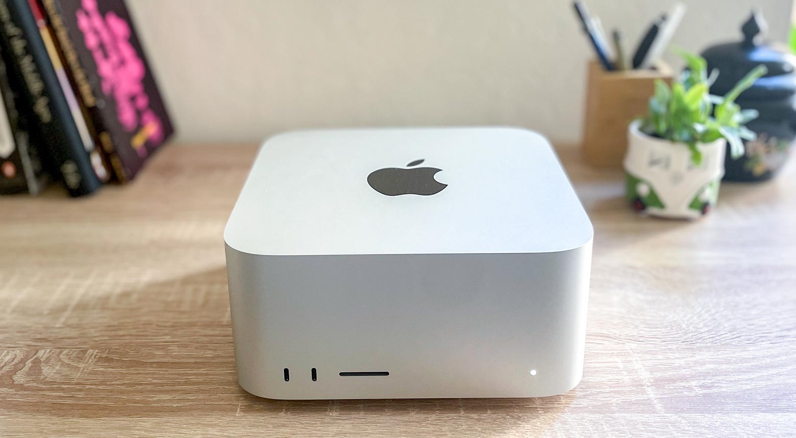 Apple Mac Studio on desk
