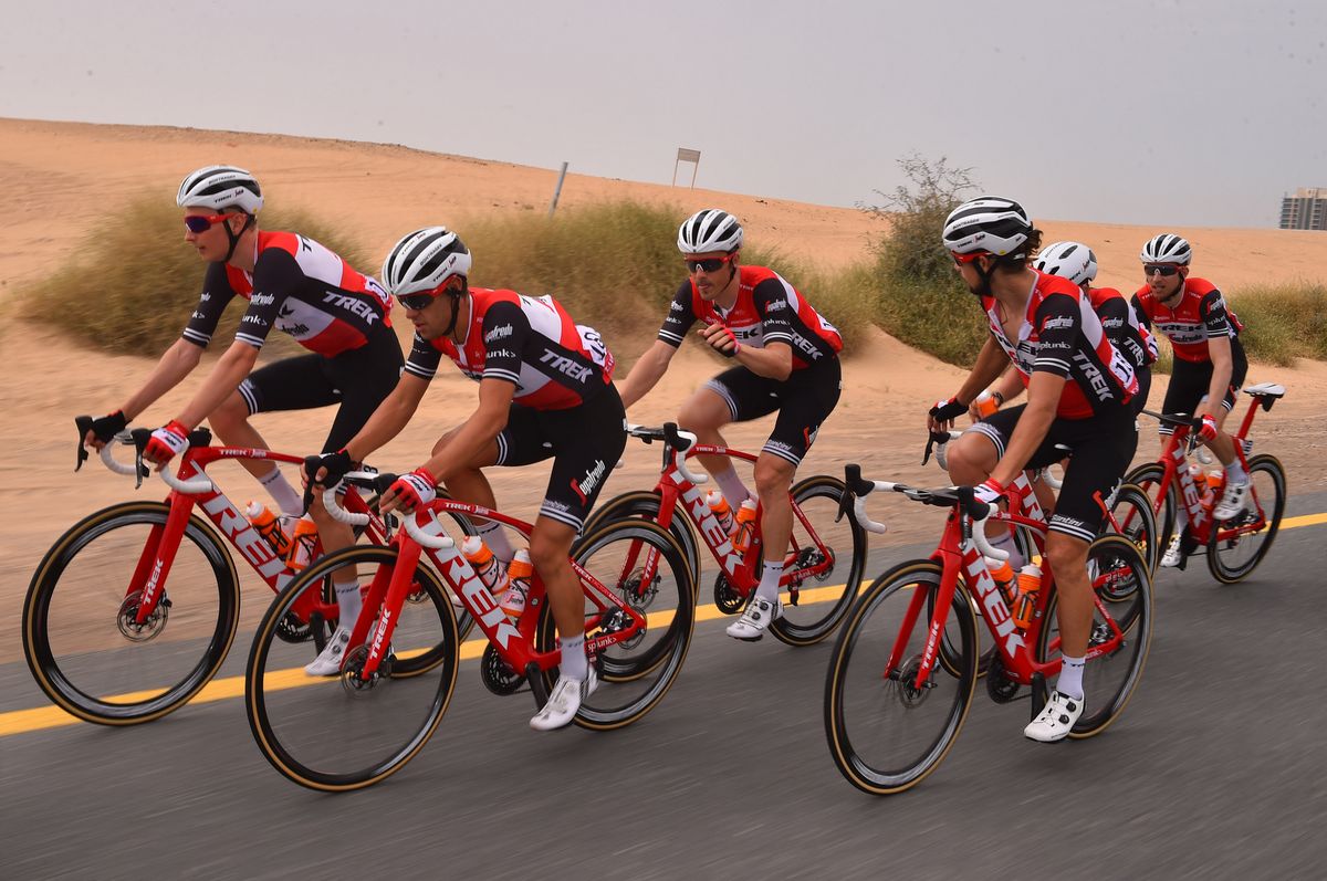 Richie Porte and his Trek-Segafredo teammates