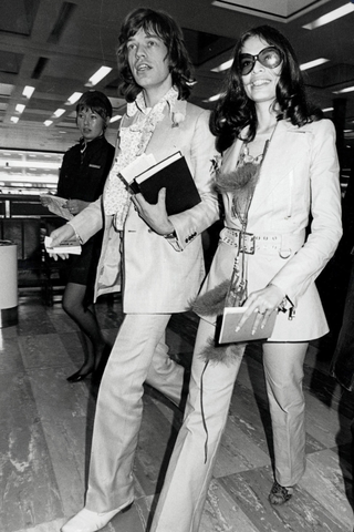 1970s Fashion: Mick and Bianca Jagger Jagger