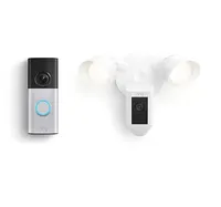 Ring Ring Wired Doorbell Plus (2nd gen) with Floodlight Cam Plus Ring Ring Wired Doorbell Plus (2nd gen) with Floodlight Cam Plus